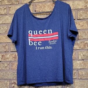 Bella Canvas Speckled Queen Bee Tee Size Large